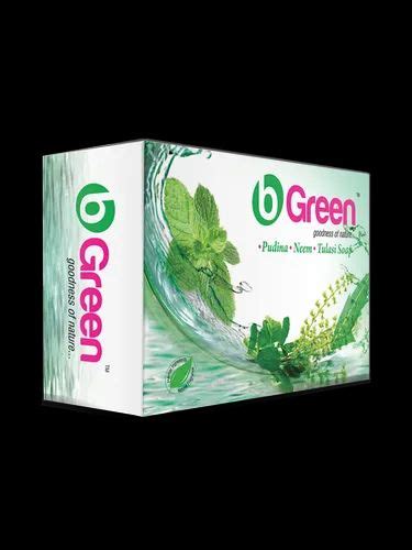 Bgreen Solid Neem Tulsi Pudina Soap For Bathing Box At Rs Piece In