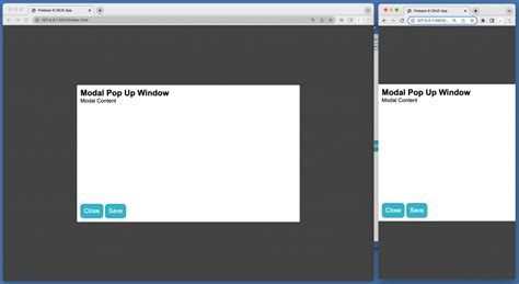 Make Pop Up Modal Window In Vanilla JavaScript