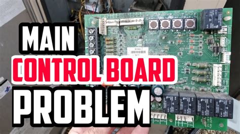 York Predator RTU Main Control Board Problem And Troubleshooting YouTube