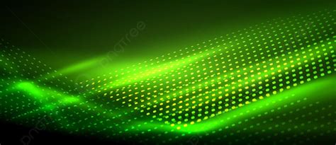 Neon Green Smooth Wave Digital Abstract Background, Art, Motion ...