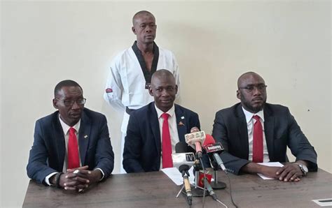 Point De Presse De La Fédération Nigérienne De Taekwondo Fnt