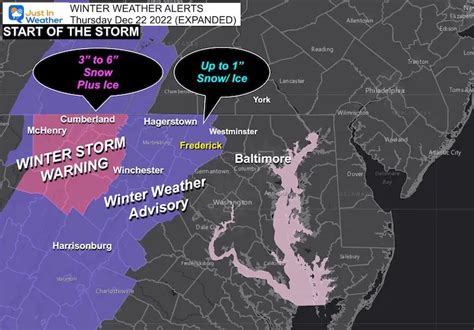 Winter Storm Update Faster And Colder Expanding Advisory Thursday