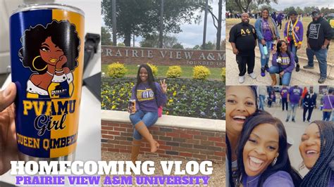 LIT VLOG THEE PRAIRIE VIEW A M UNIVERSITY HOMECOMING 2022 I LOVE MY