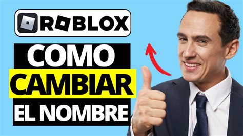 C Mo Cambiar El Nombre En Roblox Youtube