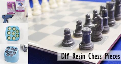 DIY Resin Chess Pieces - Resin Crafts