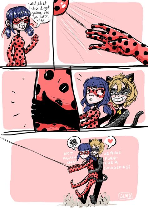 Miraculous Ladynoir Comic By Almaarts On Deviantart