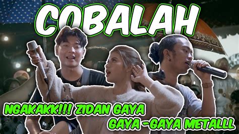 Cobalah Hijau Daun Live Ngamen Pendopo Lawas Zidan Tri Suaka