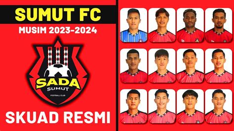 DAFTAR SKUAD SADA SUMUT FC 2023 2024 SKUAD RESMI SADA SUMUT FC