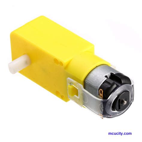 Dc V V Gear Motor Plastic Gear Motor For Intelligent Car Tt