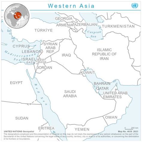 Western Asia | Geospatial, location data for a better world