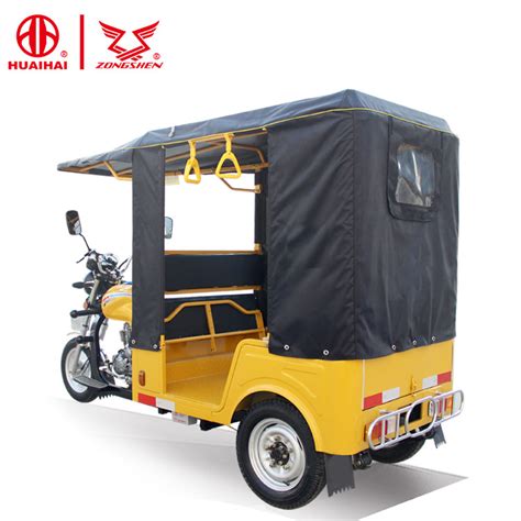 Passenger Auto Rickshaw Taxi Cc Gasoline Keke Bajaj Motor