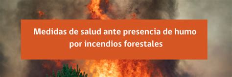 Prevención y recomendaciones ante incendios forestales y presencia de