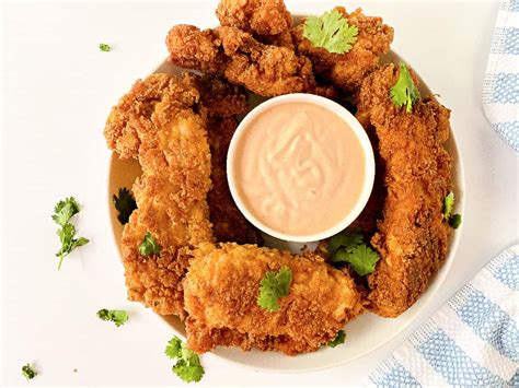 Fried Chicken Tenders Recipe - Southern Kissed