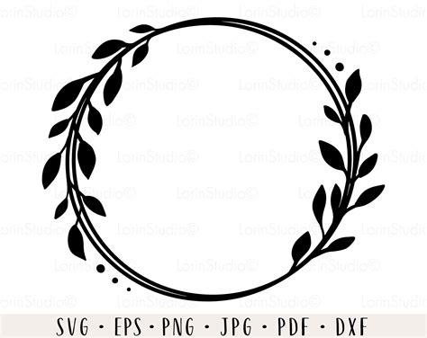 Pin On Wreaths Frames Svg