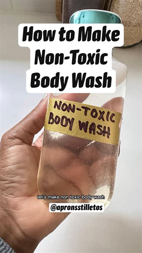 Pin This For Later How To Make Non Toxic Body Wash Frugal Beauty