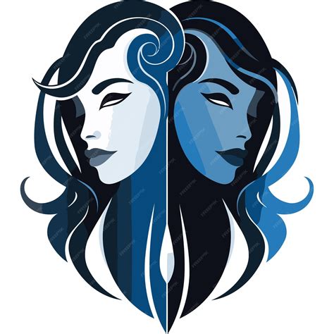 Stylized illustration of a womans face split in half showcasing