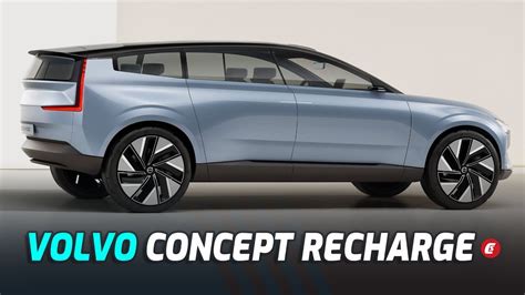 First Look Volvo Concept Recharge Previews Xc90 S Electric Successor Youtube