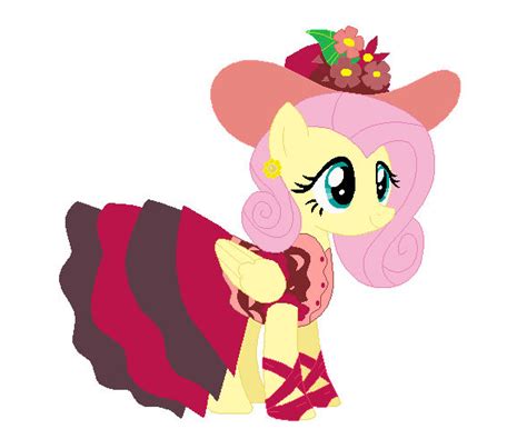 Fluttershys Wedding Attendance Gown 22 By Unicornsmile On Deviantart