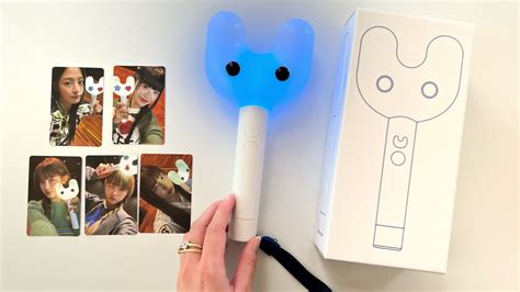 Unboxing Newjeans Official Light Stick Youtube