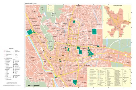 Mapa de la Ciudad de Oaxaca Tamaño completo Gifex