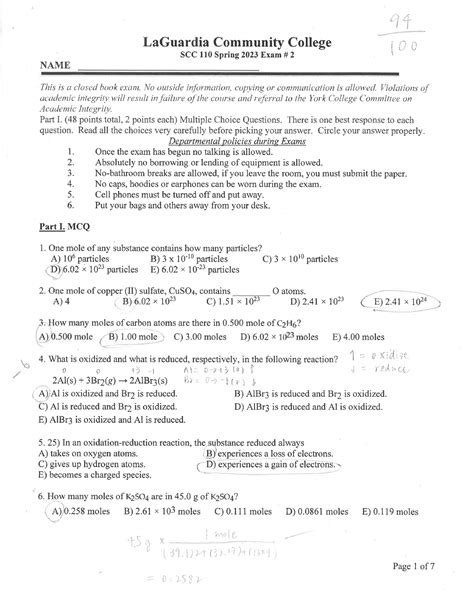 2022 23 SCC110 Lec Exam 2 SCC 110 Studocu