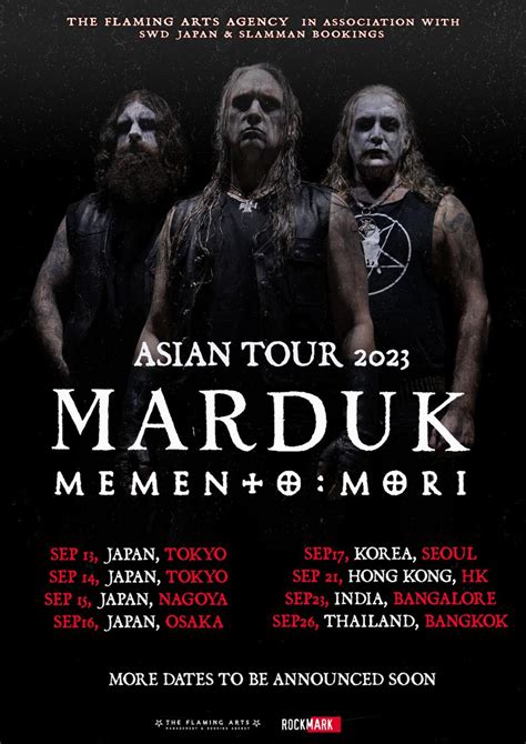 Marduk Tour 2024 Thailand Gavra Joellyn