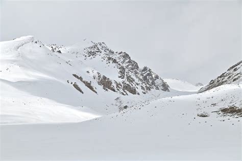 Scenery of Snow Mountain at Khunjerab Pass in Gilgit-Baltistan Region in Pakistan Stock Image ...