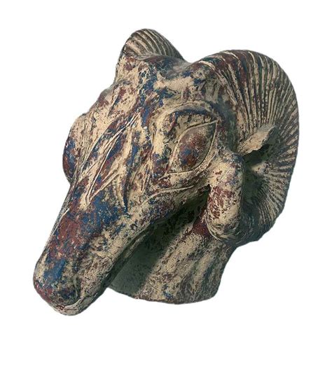 Unknown Artist Terracotta sculpture | Big Horned Ram