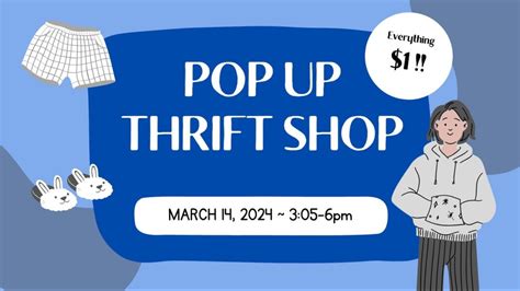 Pop Up Thrift Store At Wilsonville Wilsonville Broadcast Network