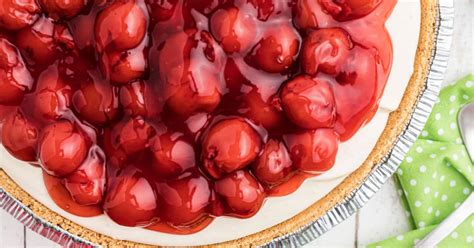 No Bake Cherry Pie With Graham Cracker Crust The Cagle Diaries