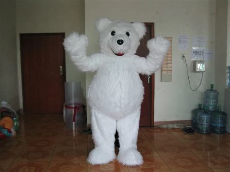 White Bear mascot costume DIY costume cosplay carnival costume fancy ...