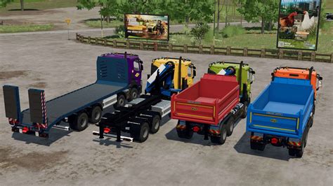 Pack Camions Renault C Colas Eurovia Edition V Fs Mod