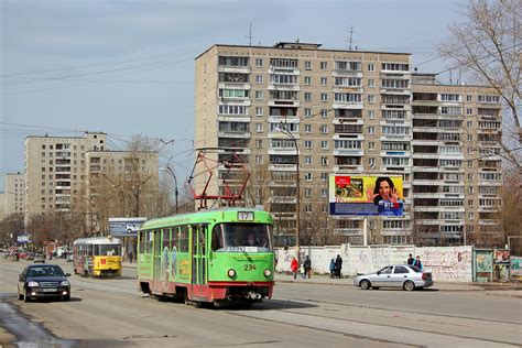 Jekaterinburg Tatra T Su Nr Foto Elektrischer Nahverkehr