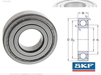 Skf Zz C Deep Groove Ball Bearing X X Mm Same Day