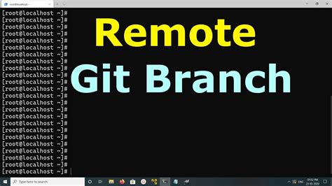 How To Checkout A Remote Git Branch Youtube