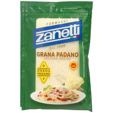 Queso Rallado Grana Padano Zanetti 100 Gr Ahorramas