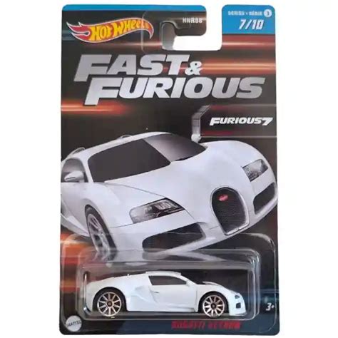 Mattel Hot Wheels Fast Furious Bugatti Veyron Kisaut Mo