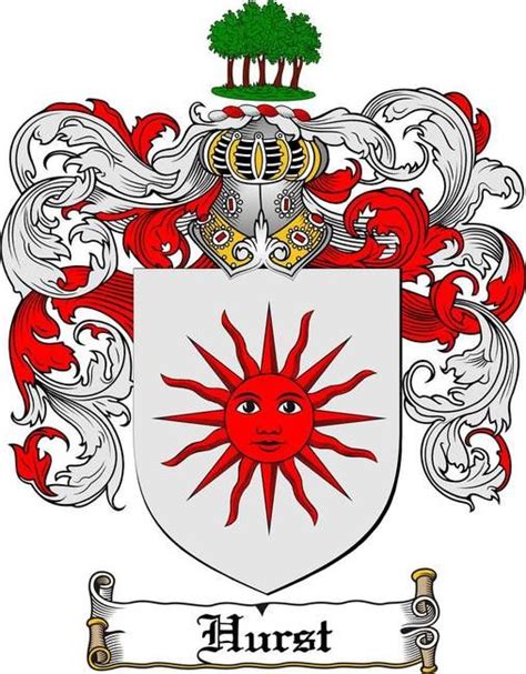 Hurst Coat of Arms / Hurst Family Crest | Stemma