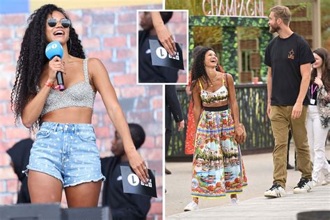 Vick Hope Shows Off Her Huge Engagement Ring From Calvin Harris At