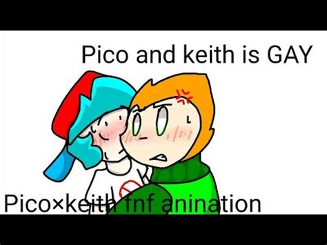 Pico And Keith Is GAY Fnf Animation Picokeith YouTube