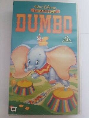 Walt Disney Classics Dumbo Vhs Video Tape Pre Owned Ebay