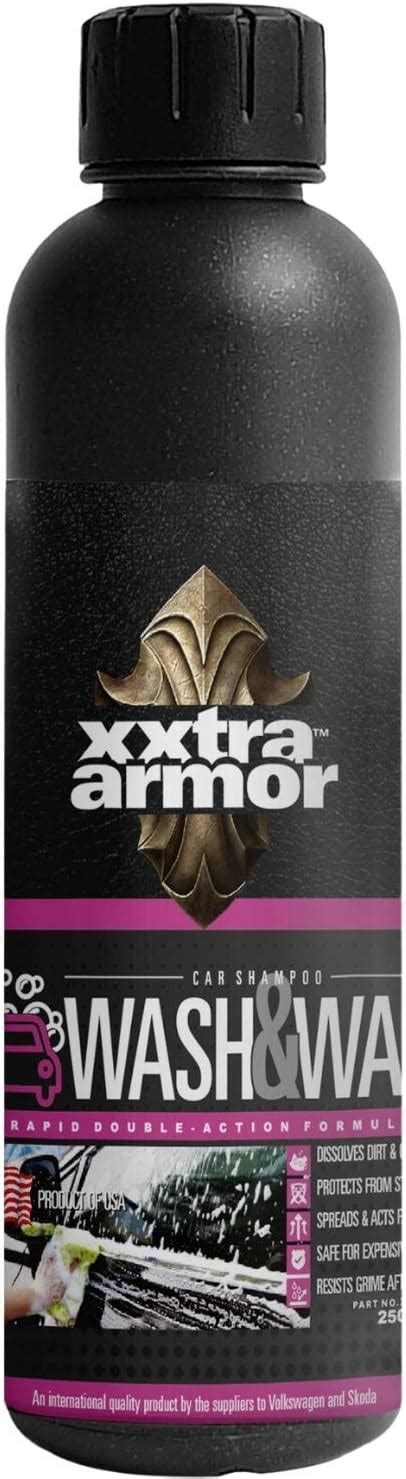 Xxtra Armor Wash Wax Shampoo For All Vehicles 250ml Amazon In