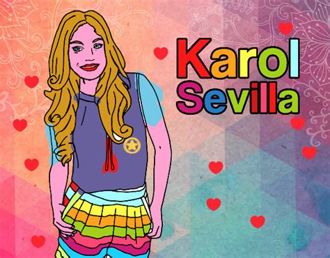 Disegno Karol Sevilla Colorato Da Utente Non Registrato Il 28 Di Luglio