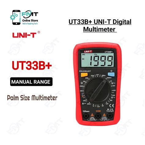 Ut B Uni T Digital Multimeter Fmt Online Store