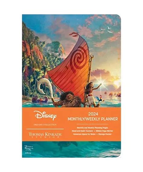 DISNEY DREAMS COLLECTION By Thomas Kinkade Studios 12 Month 2024