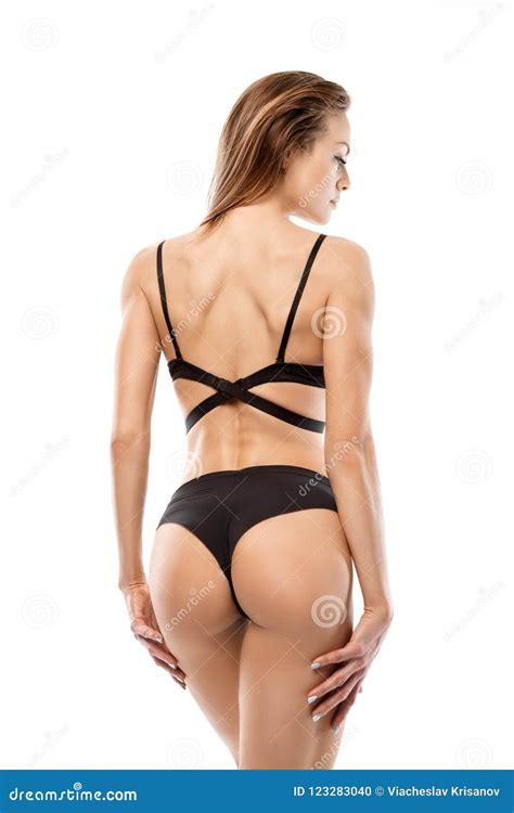 Ragazza In Buona Salute Con Il Corpo Di Misura La Pelle Molle Le