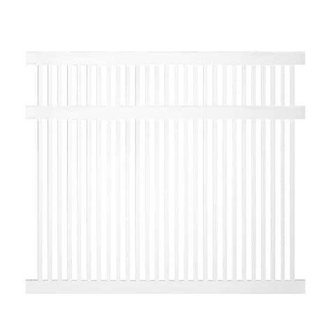 Weatherables Williamsport Ft H X Ft W White Vinyl Pool Fence