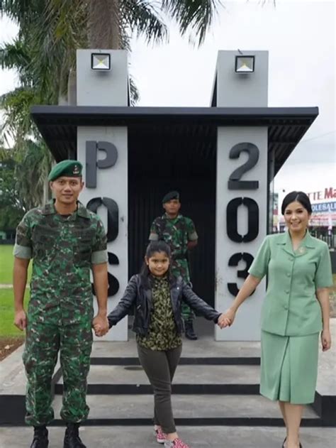 Potret Annisa Pohan Nostalgia Kala Jadi Istri TNI Entertainment