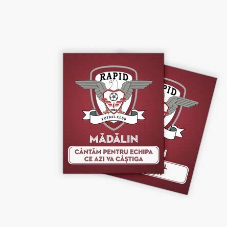 Magnet Fc Rapid X Cm Personalizat Cu Nume I Mesaj Stargift Ro