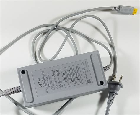 Nintendo Wii U AC Power Adapter – Power Cord – Grey — Ogreatgames